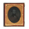 AN ANTIQUE AMERICAN TINTYPE PHOTOGRAPH PORTRAIT PIC-1