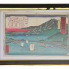 A PAIR OF JAPANESE WOODBLOCK PRINTS 19TH C. PIC-1