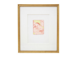 AMERICAN COLOR LITHOGRAPH BABY BY MILTON GLASER