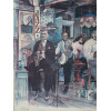 AMERICAN COLOR LITHOGRAPH JAZZ BY TOMMY THOMPSON PIC-2