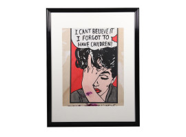 ORIGINAL POP ART LITHOGRAPH BY ROY LICHTENSTEIN