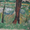 20TH CENTURY OIL LANDSCAPE PAINTING PIC-3