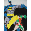 BATMAN ROBIN PAINTING SIGNED BY HECTOR HERNANDEZ PIC-1
