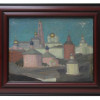 RUSSIAN OIL PAINTING CHURCHES BY KONSTANTIN YUON PIC-0