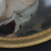 ANTIQUE LADY PORTRAIT MINIATURE SIGNED DUPRE 19 C PIC-2