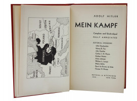 WWII GERMAN NAZI MEIN KAMPF BOOK BY ADOLF HITLER