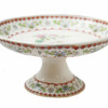 A VINTAGE ASIAN FOOTED PORCELAIN CANDY DISH PIC-0