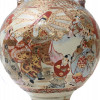 ANTIQUE MEIJI JAPANESE SATSUMA PORCELAIN VASE PIC-5