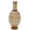 AN ANTIQUE GERMAN METTLACH-STYLE VASE, CA. 1900 PIC-0