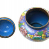 A CLASSIC CHINESE CLOISONNE ENAMEL LIDDID VASE PIC-2