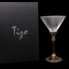 LOT OF SIX TIGO MARTINI GLASSES WITH ORIGINAL BOX PIC-3