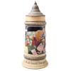 A VINTAGE GERMAN CERAMIC BEER STEIN PIC-1