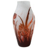 A VINTAGE AFTER DAUM NANCY CAMEO GLASS VASE PIC-2