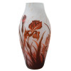 A VINTAGE AFTER DAUM NANCY CAMEO GLASS VASE PIC-3