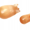 A PAIR OF HAND-CARVED SELENITE PIG FIGURINES PIC-5