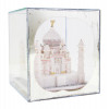 A HAND CARVED ALABASTER TAJ MAHAL MINIATURE PIC-0