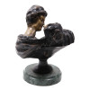 AFTER JEAN ANTONIE HOUDON FRENCH BRONZE SCULPTURE PIC-1