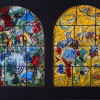 AFTER CHAGALL EIGHT JEWISH PRINT OF GLASS WINDOWS PIC-3