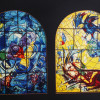 AFTER CHAGALL EIGHT JEWISH PRINT OF GLASS WINDOWS PIC-4