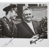 A SOVIET SIGNED PHOTOGRAPH OF KOROLEV AND GAGARIN PIC-0