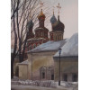 RUSSIAN WATERCOLOR PAINTING BY VYACHESLAV ORELSKY PIC-1