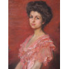 ATTRIBUTED TO LILLA CABOT PERRY PASTEL PAINTING PIC-1