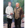 A RUSSIAN PAINTING OIL ON BOARD BY VLADIMIR SEROV PIC-2