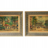 TWO MODERNIST OIL PAINTINGS BY A. VALENTIA PIC-0