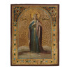 RARE ANTIQUE RUSSIAN ORTHODOX ICON ST EKATERINA PIC-0