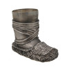 A RUSSIAN FIGURAL SILVER SHOT CUP BAST SHOE PIC-0