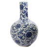 CHINESE BLUE & WHITE PORCELAIN VASE PIC-2