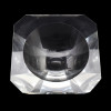 A VINTAGE SOVIET OCTAGONAL CRYSTAL ASHTRAY PIC-0