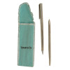 A TIFFANY & CO SET OF PEN AND MECHANICAL PENCIL PIC-0