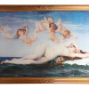 AFTER CABANEL PRINT ON BOARD THE BIRTH OF VENUS PIC-0