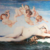AFTER CABANEL PRINT ON BOARD THE BIRTH OF VENUS PIC-1