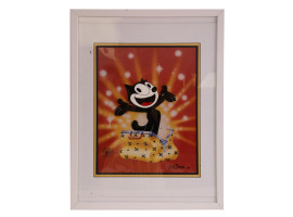 A VINTAGE LIMITED EDITION FELIX THE CAT CEL PRINT