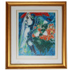 FRENCH RUSSIAN LITHOGRAPH BRIDE BY MARC CHAGALL PIC-0