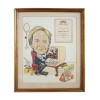 AMERICAN CARICATURE LITHOGRAPH CHARTER MEMBER PIC-0