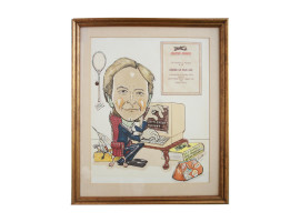 AMERICAN CARICATURE LITHOGRAPH CHARTER MEMBER