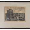 AFTER PIRANESI LITHOGRAPH ENGRAVING ITALIAN VIEWS PIC-6