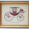 A PAIR OF VINTAGE FRAMED CARRIAGE LITHOGRAPHS PIC-3