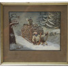 AFTER CHRISTIAN MEICHELT SWISS WINTER ENGRAVING PIC-0