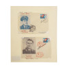 RUSSIAN SOVIET SPACE SET 2 SIGNED COVERS NIKOLAEV PIC-0