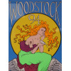 A VINTAGE WOODSTOCK 1994 SILKSCRENN POSTER PIC-2