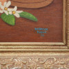 AN OIL PAINTING ORANGE SIGNED BY REBECCA BYRON PIC-2