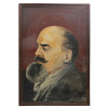 20TH CENTURY OIL PAINTING PORTRAIT OF RUSSIAN MAN PIC-0