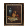 ORIENTAL OIL PAINTING STILL LIFE SIGNED BY ANDRO PIC-0