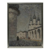 A RUSSIAN PAINTING OF A CHURCH BY ILYA SHENKER PIC-0