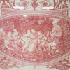 19TH CENTURY FRENCH TOILE DE JOUY FABRIC PANEL PIC-1