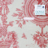 19TH CENTURY FRENCH TOILE DE JOUY FABRIC PANEL PIC-6